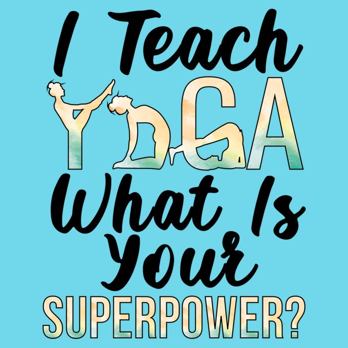 I Teach Yoga Instructor Yoga Teacher Gift Premium T-Shirt