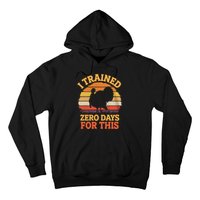 I Trained Zero Days For This Thanksgiving Running Turkey Hoodie