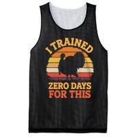 I Trained Zero Days For This Thanksgiving Running Turkey Mesh Reversible Basketball Jersey Tank