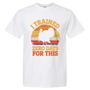 I Trained Zero Days For This Thanksgiving Running Turkey Garment-Dyed Heavyweight T-Shirt