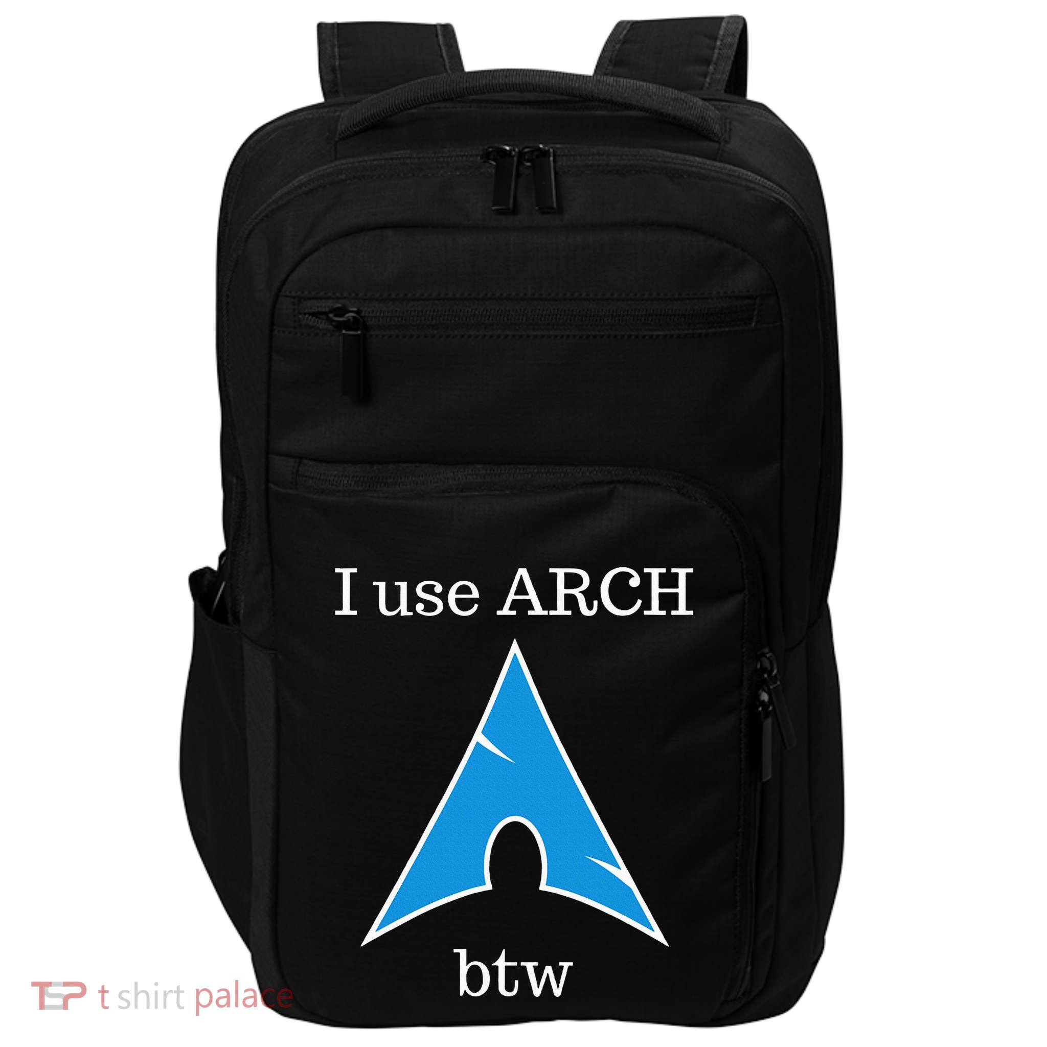 I Use Arch Btw Impact Tech Backpack