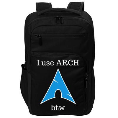 I Use Arch Btw Impact Tech Backpack