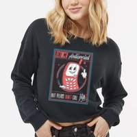 Introverts Unite Call Me Antisocial But Please DonT Call Me Cropped Pullover Crew