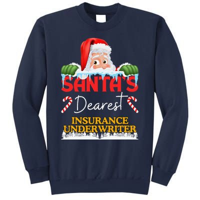 Insurance Underwriter Christmas Job Work Profession Sweatshirt