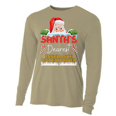 Insurance Underwriter Christmas Job Work Profession Cooling Performance Long Sleeve Crew