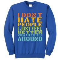 Introverts Unite Design And Cool Funny Nerd Funny Gift Sweatshirt