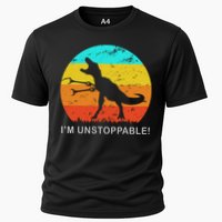 I'm Unstoppable Funny Vintage Retro TRex Performance Shirt