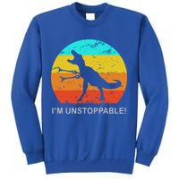 I'm Unstoppable Funny Vintage Retro TRex Sweatshirt