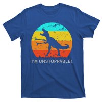 I'm Unstoppable Funny Vintage Retro TRex T-Shirt