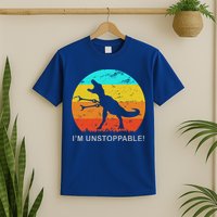 I'm Unstoppable Funny Vintage Retro TRex T-Shirt