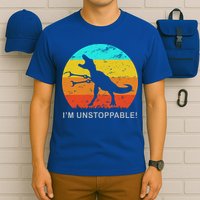 I'm Unstoppable Funny Vintage Retro TRex T-Shirt