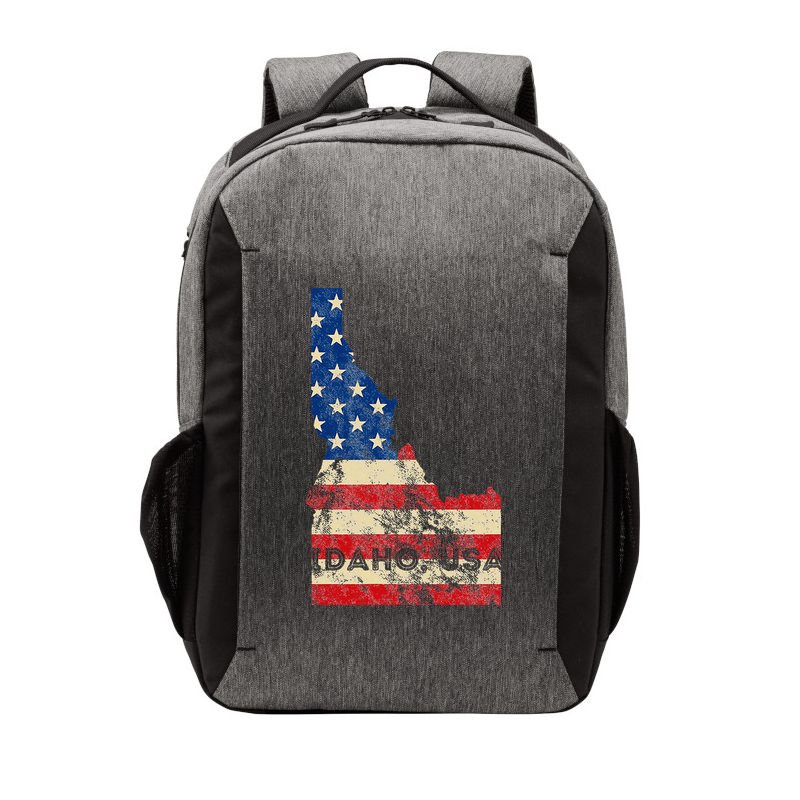 Idaho Usa Flag Patriotic Retro Vintage Vector Backpack