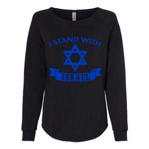 Israel USA Flags support Womens California Wash Sweatshirt