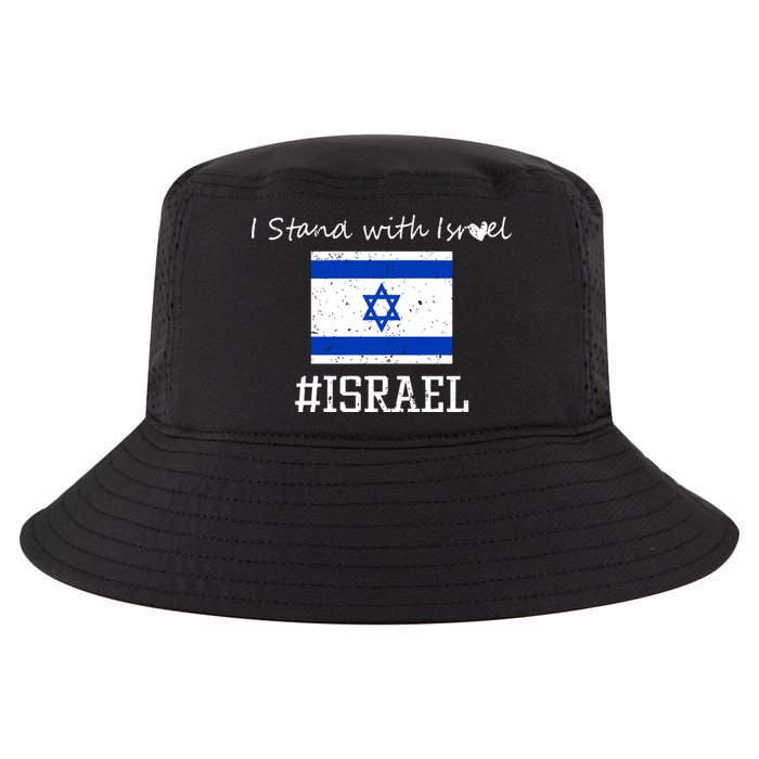 Israel USA Flags Cool Comfort Performance Bucket Hat