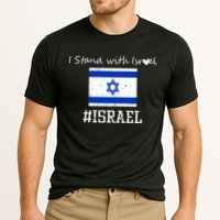 Israel USA Flags Cooling Performance Crew T-Shirt