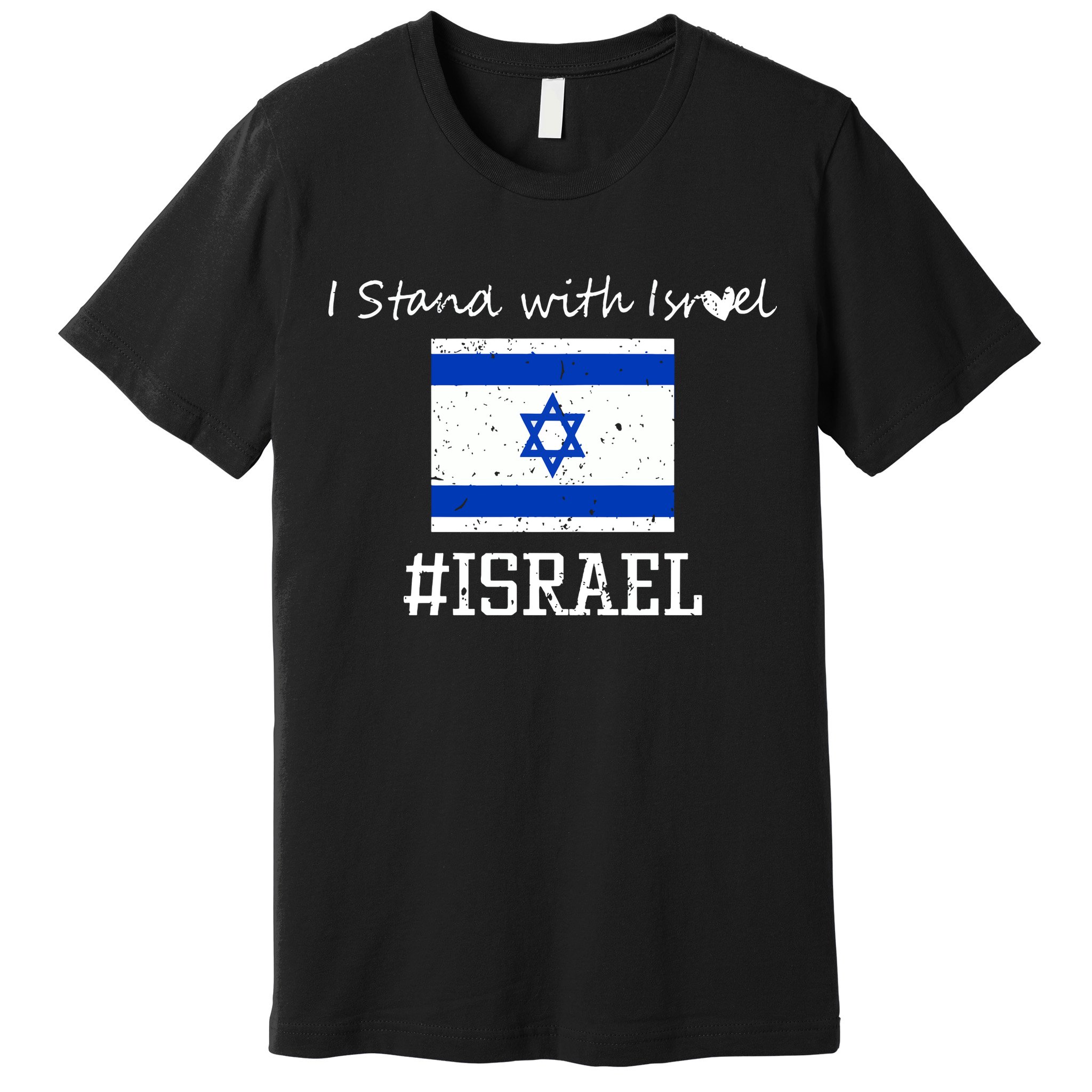 Israel USA Flags Premium T-Shirt