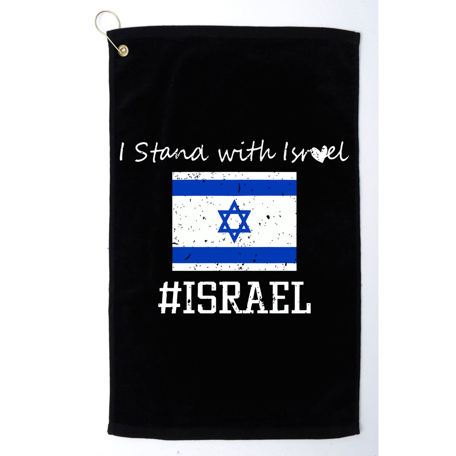 Israel USA Flags Golf Towel