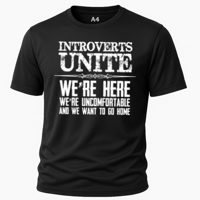 Introverts Unite Funny Gift For Introverted And Cute Gift Performance Shirt