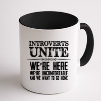 Introverts Unite Funny Gift For Introverted And Cute Gift Mug