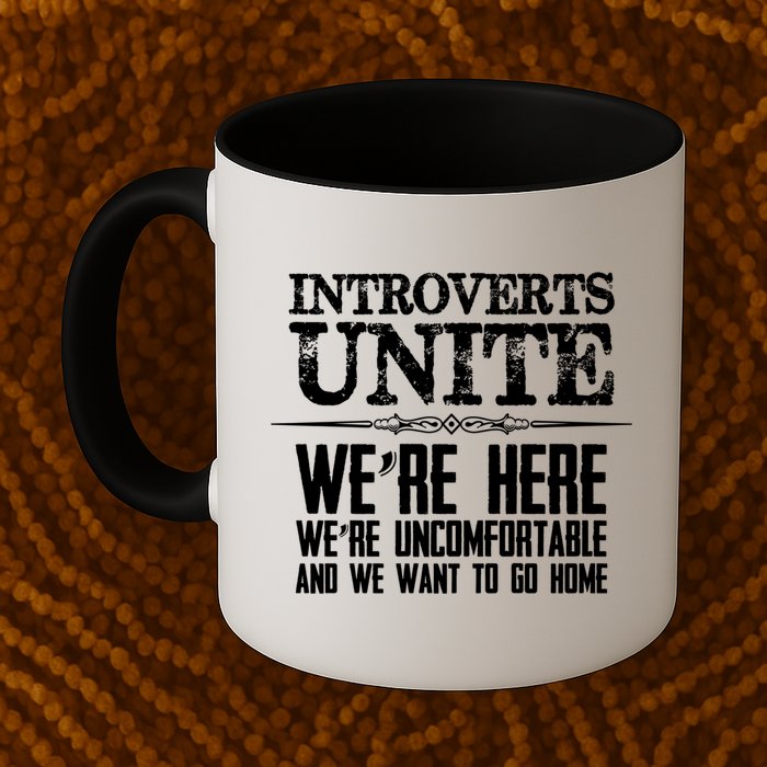 Introverts Unite Funny Gift For Introverted And Cute Gift Mug