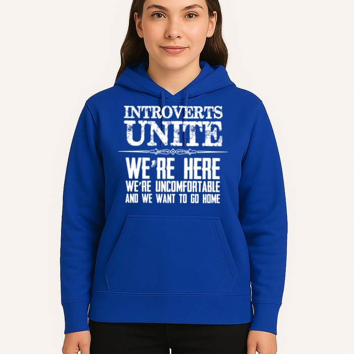 Introverts Unite Funny Gift For Introverted And Cute Gift Hoodie