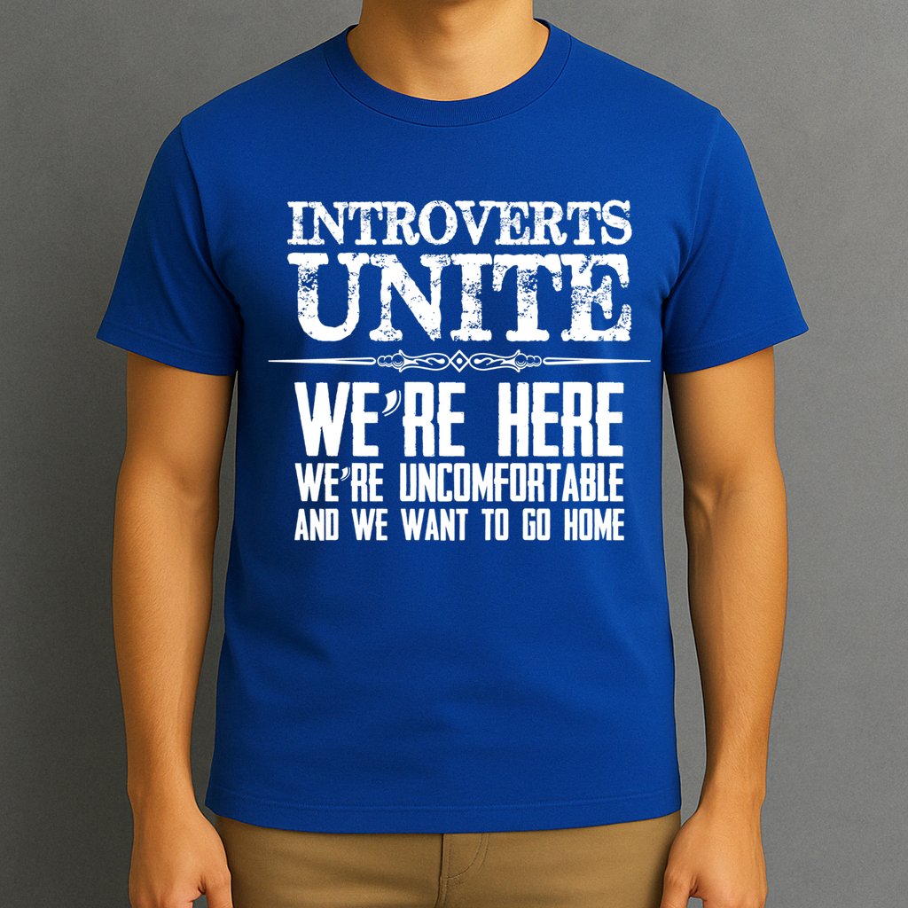 Introverts Unite Funny Gift For Introverted And Cute Gift T-Shirt