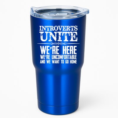 Introverts Unite Funny Gift For Introverted And Cute Gift Tumbler