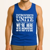 Introverts Unite Funny Gift For Introverted And Cute Gift Tank Top