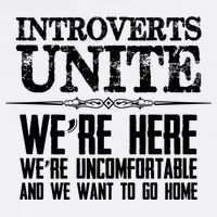 Introverts Unite Funny Gift For Introverted And Cute Gift Garment-Dyed Sweatshirt