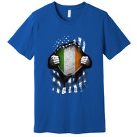 Ireland Usa Flag Irish American Gift Premium T-Shirt