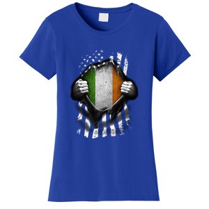 Ireland Usa Flag Irish American Gift Women's T-Shirt