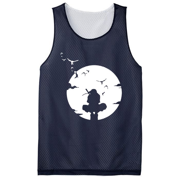 Itachi Uchiha Mesh Reversible Basketball Jersey Tank