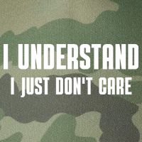 I Understand I Just Don't Care Funny Legacy Tie Dye Trucker Hat