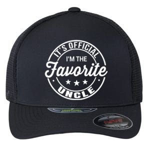 Its Uncle I Am The Favorite Funny Gift Flexfit Unipanel Trucker Cap