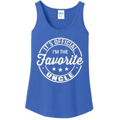 Its Uncle I Am The Favorite Funny Gift Ladies Essential Tank