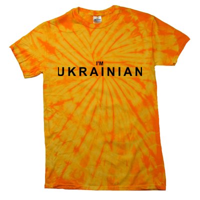 I'm Ukrainian Tie-Dye T-Shirt