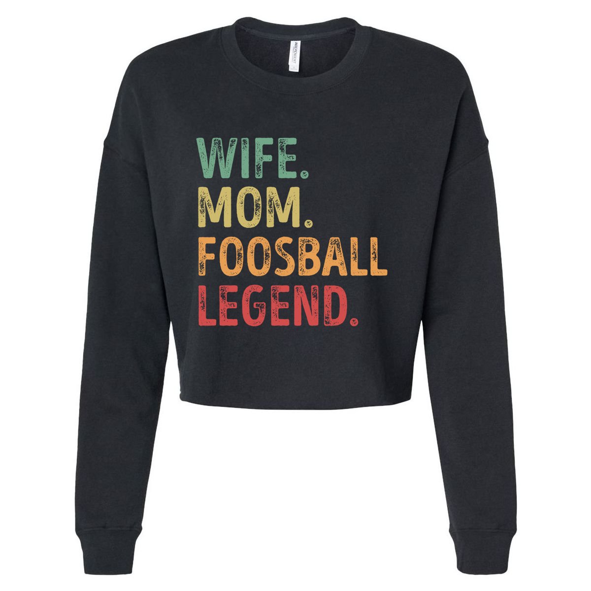 International Us Only Meaningful Gift Cropped Pullover Crew