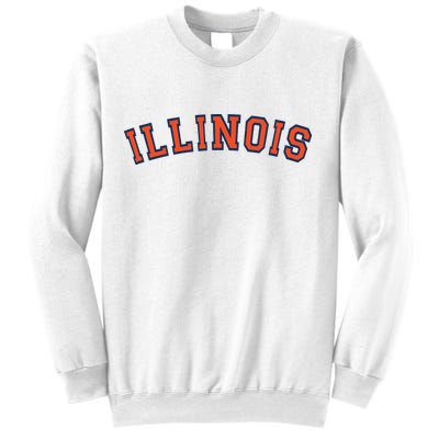 Illinois Usa Patriotic Birthday School University Gift Sweatshirt