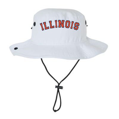 Illinois Usa Patriotic Birthday School University Gift Bucket Hat