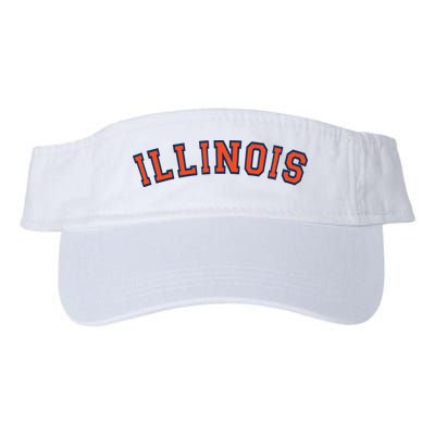 Illinois Usa Patriotic Birthday School University Gift Visor