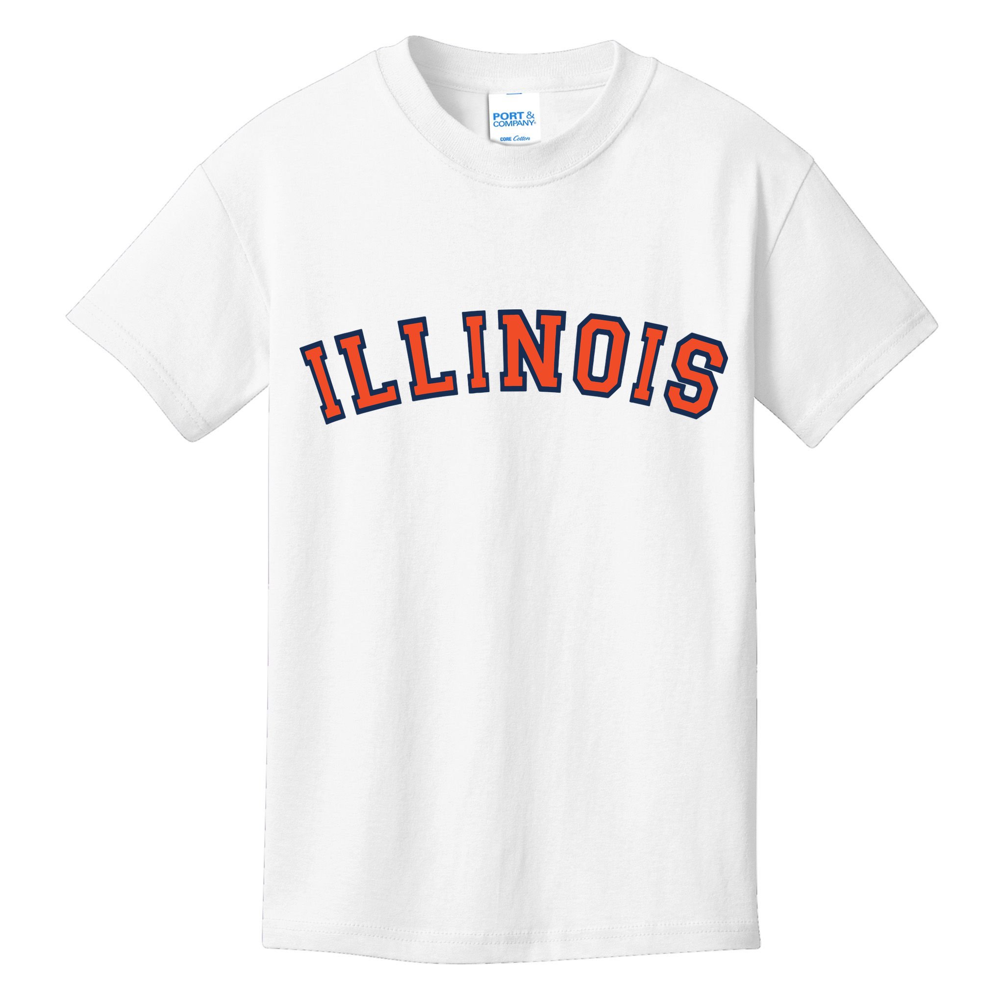 Illinois Usa Patriotic Birthday School University Gift Kids T-Shirt