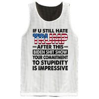 If U Still Hate Trump After This Biden Mesh Reversible Basketball Jersey Tank