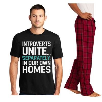 Introverts Unite Separately In Our Own Homes Pajama Set