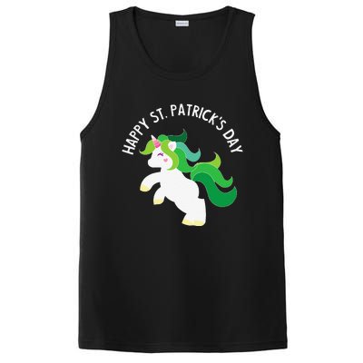 Irish Unicorn St. Patricks Day For ,S, PosiCharge Competitor Tank