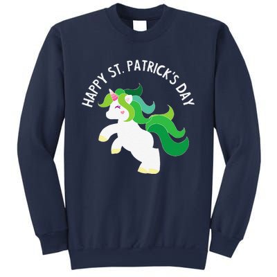 Irish Unicorn St. Patricks Day For ,S, Sweatshirt