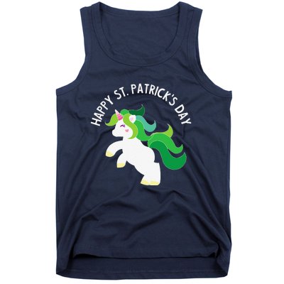 Irish Unicorn St. Patricks Day For ,S, Tank Top