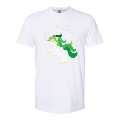 Irish Unicorn St. Patricks Day For ,S, Softstyle CVC T-Shirt