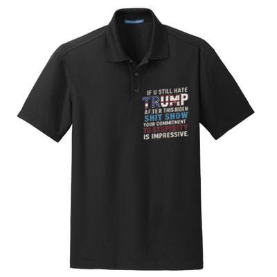 If U Still Hate Trump After BidenS Show Is Impressive Dry Zone Grid Polo