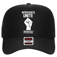Introverts Unite Separately In Your Own Homes Trucker Hat