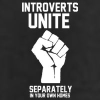 Introverts Unite Separately In Your Own Homes Trucker Hat